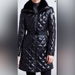 Moncler Glaciers Long Belted down coat Size 0